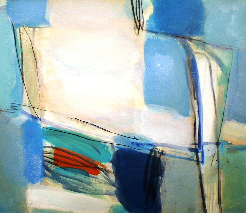 Morgen 2007;Acryl-Leinwand,;100 x 120 cm;2480 - Galerie Wroblowski